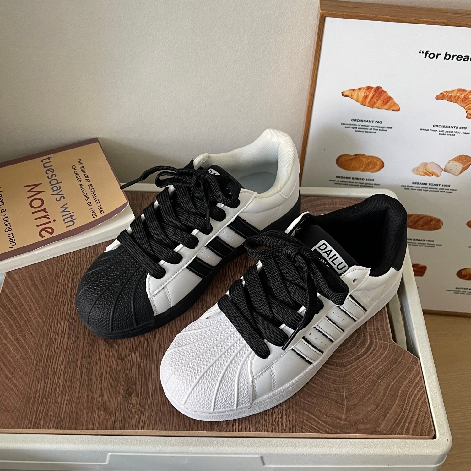 2025 Chinese - style Men's Shoes, Ins - style Brand Retro Shell - toe Sneakers Versatile Sports White Sneakers for Men Women and Students