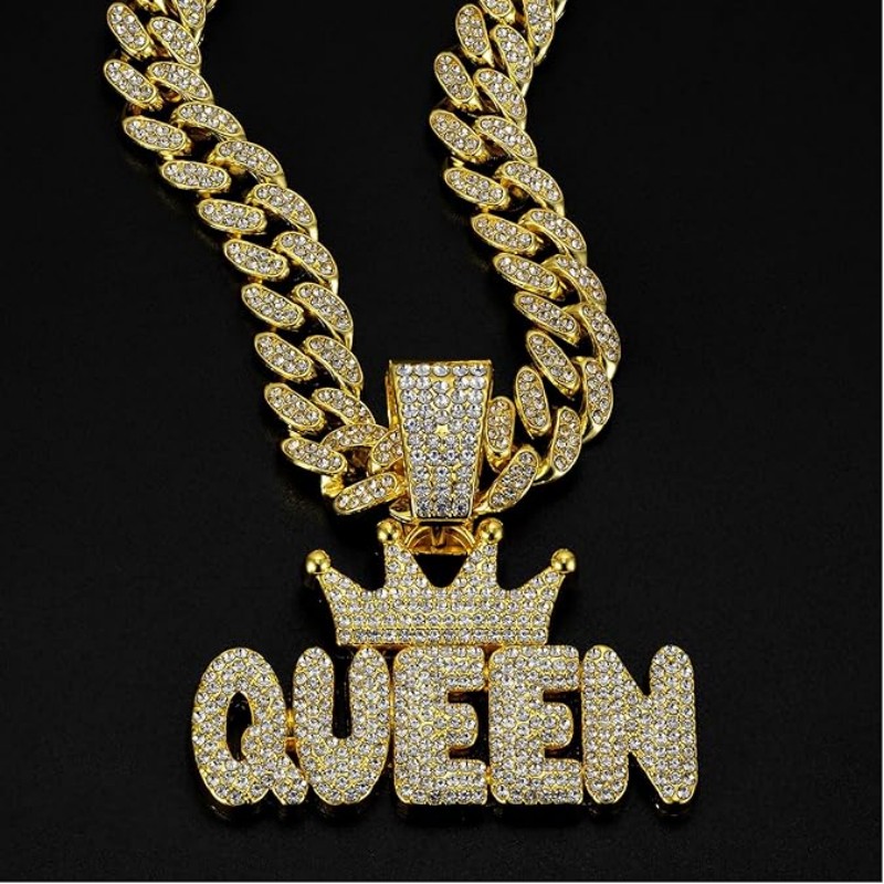 Stylish Womans Luxury Rhinestones Diamond-Like Chain Bracelet & Choker Set Trendsetting Accessory Collection