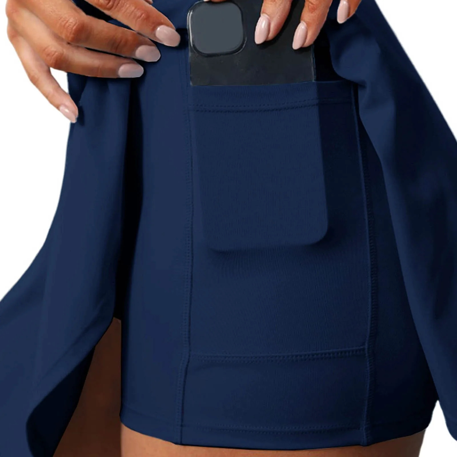 Womens Sleeveless Tennis Dress Workout Active Dresses Built In Shorts Solid Color Summer Sports Backless Short Dress 250614
