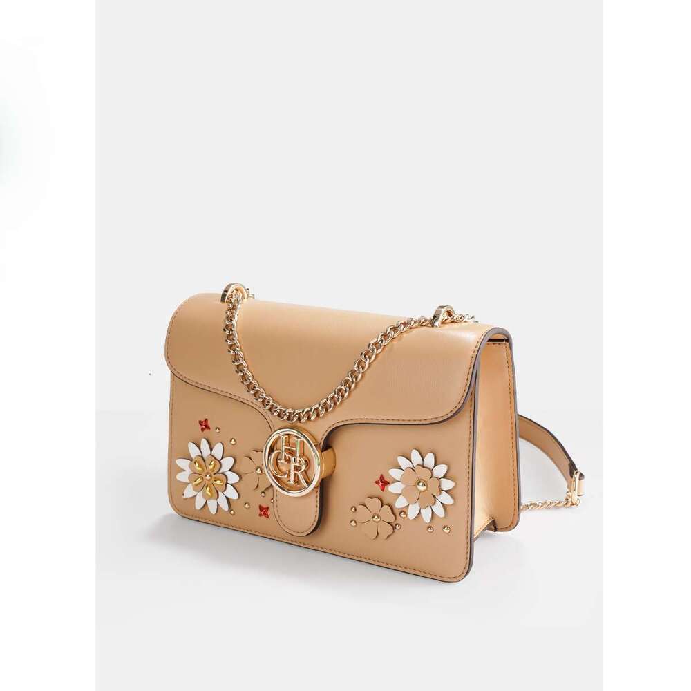 Women's Bags Shoulder bag Crossbody bag Floral Pattern Chain Fashion Embroidered Small Square New Large Capacity Simple