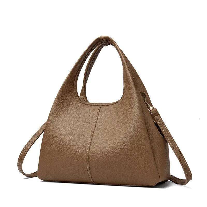 Elegant Handbag For Women's Fashion Designer Crossbody Casual Tote Ladies Large Vintage Bags Leather Shoulder Bag