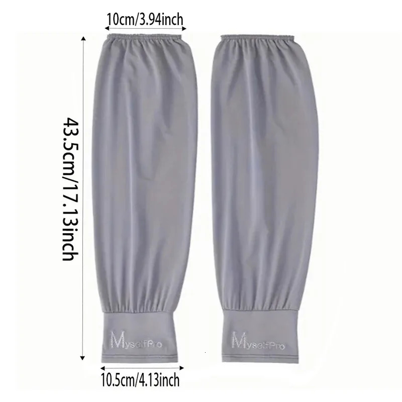 Sunscreen Arm Sleeves Men Cycling Arm Case Loose Enlarged Arm Cover Outdoor Sport Sun Protection Cuffs Breathable Cool 250610