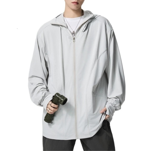 Mens and Womens Sun Protection Jackets Summer Hoodies Long Sleeved Outdoor Hiking Lightweight Clothing 250614