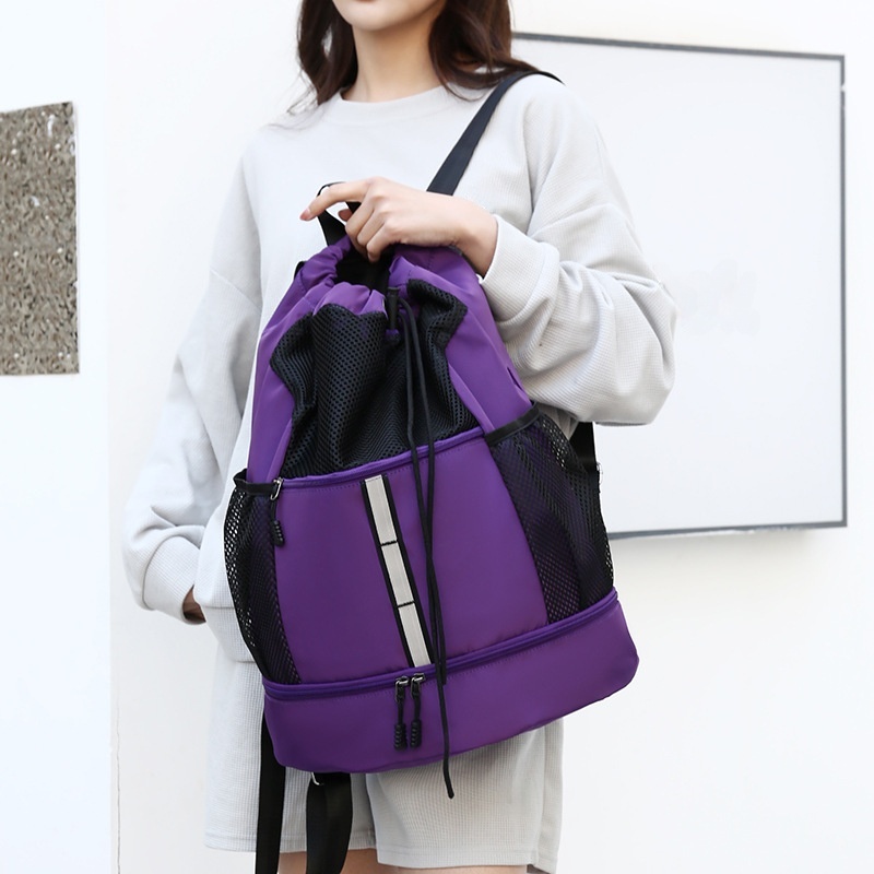 Tennis bag sports outdoors backpacks basketball bags badminton racquet pack multifunctional large capacity drawstring vertical square backpacks