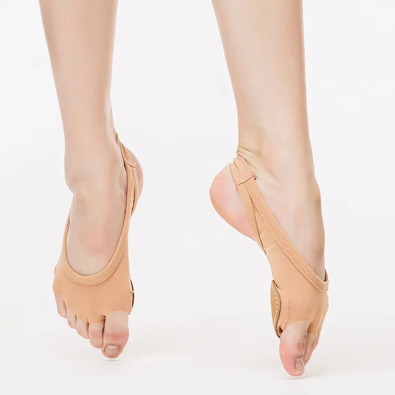 Sansha Elastic Mesh Paw Protection Pad Foot Thongs For Ballet Dance Forefoot Protector Choose Size According to Feet length MD5 250613