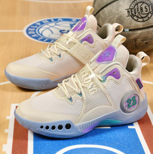 Basketball shoes for men high top, breathable casual junior high school sports boys and girls teenagers primary and secondary school students running 