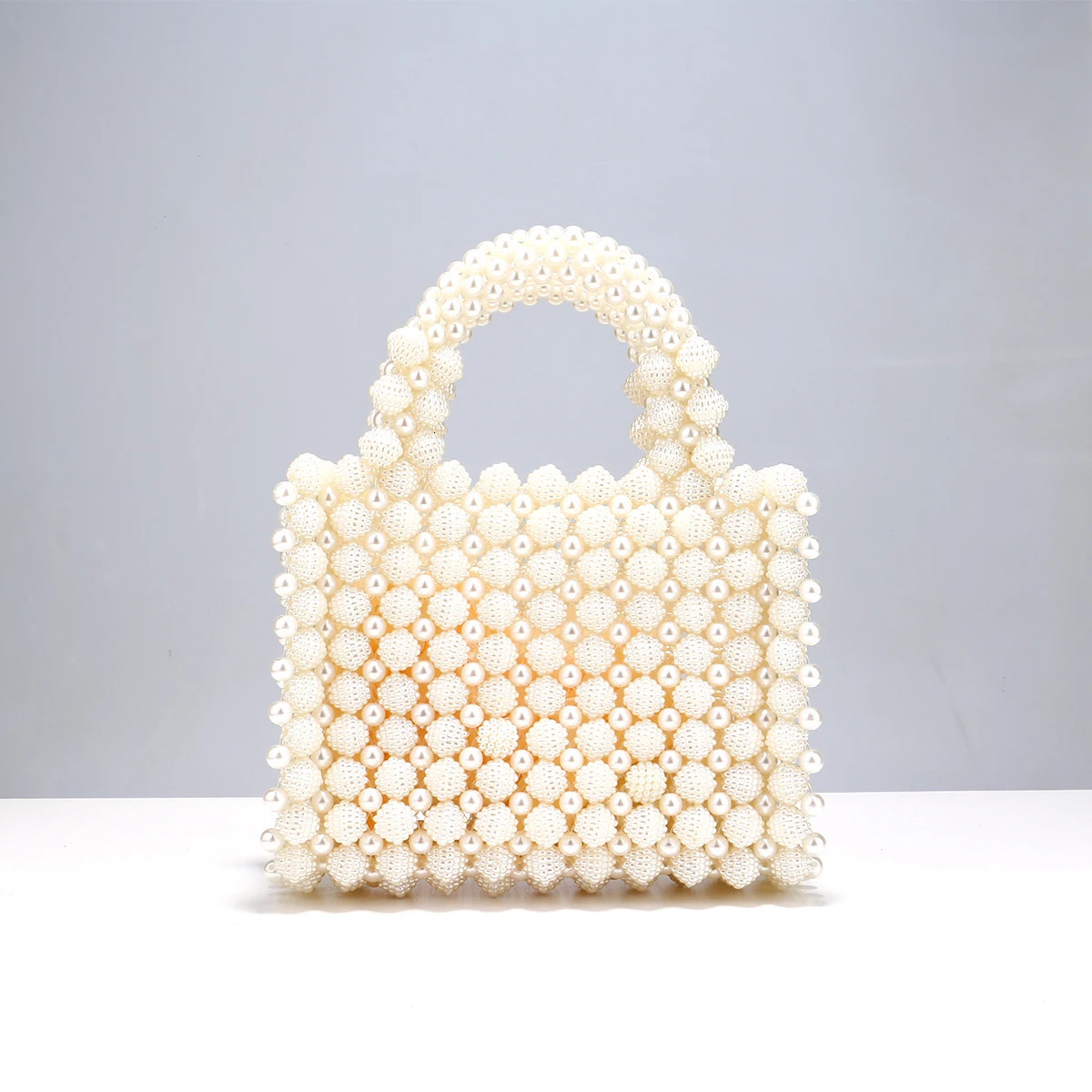 Bucket Design Women Day Clutch Pearl Wedding Bridal Handbags Small Evening Bags Arrival Party Purse 250614