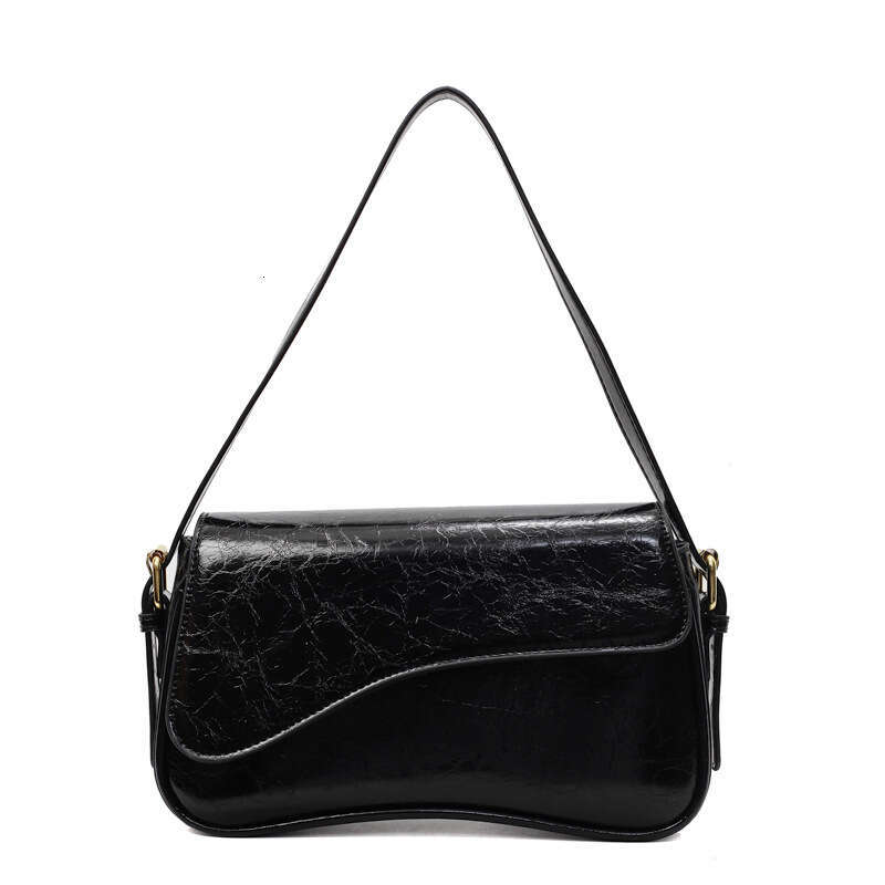 2025 High-End New Flip Magnetic Shoulder Simple Crossbody Handbag Commuter Women's Underarm Bag