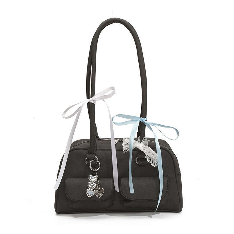 Trendy Handheld Boston for Women 2025 New Casual Fashionable Commuter Shoulder Underarm Bag