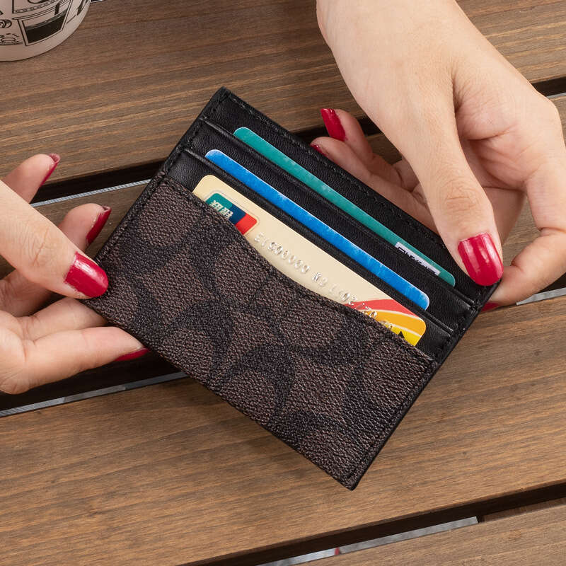 Women's Fashion Compact Ultra-thin Mini Cute Style Personalized Card Case High-end Driver's License Wallet Integrated Bag