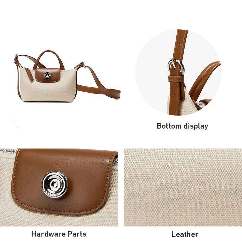 LA FESTIN Original 2024 New Handbag Women's Leather Shoulder Crossbody Portable Brand Bag