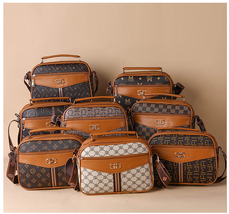 Free Shipping 2025 New Designer Bag Casual High-quality Shopping Bag Large Capacity Handbag Women's Multi-layer Single Shoulder Handbag