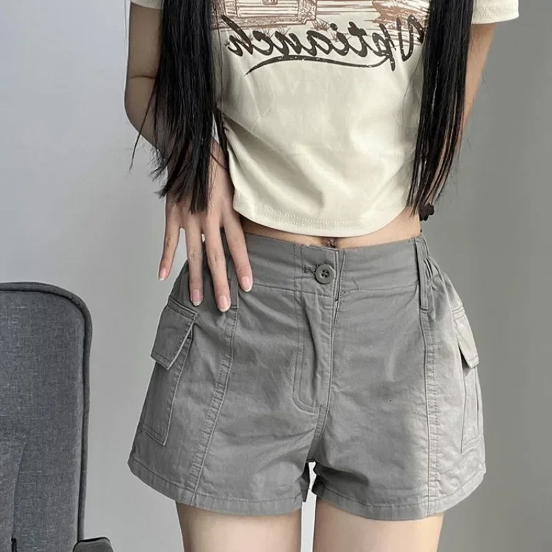 Shorts for Women Fitness Sports Short Pants Woman Jorts Gym Sport Japanese 2000s Style To Wear Aesthetic Low Price Kpop 250613