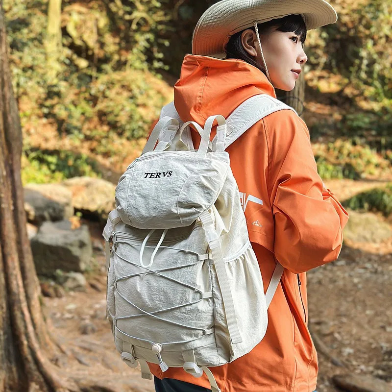 Arrival Lightweight Backpack for Men and Women Large Capacity Drawstring Hiking Bag Ideal for College Students 250609