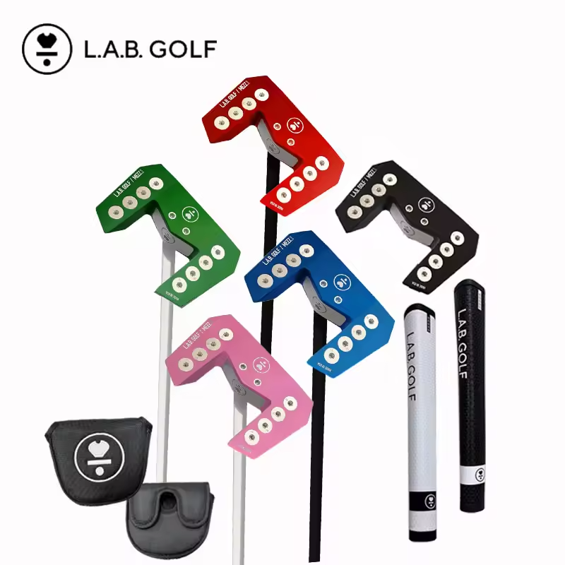 LAB GOLF MEZZ.1 Big Black Bull golf putter automatic balancing club face return putter 33 34 35 inch Black/Blue/Red/Pink/Green colors with head cover