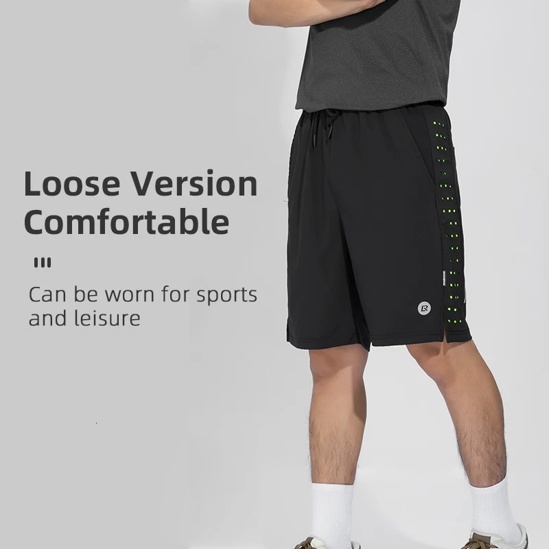 ROCKBROS Running Shorts Unisex Clothing Exercise Gym Spandex Jogging Fitness Breathable Cycling Outdoor Sports Asian Size 250614