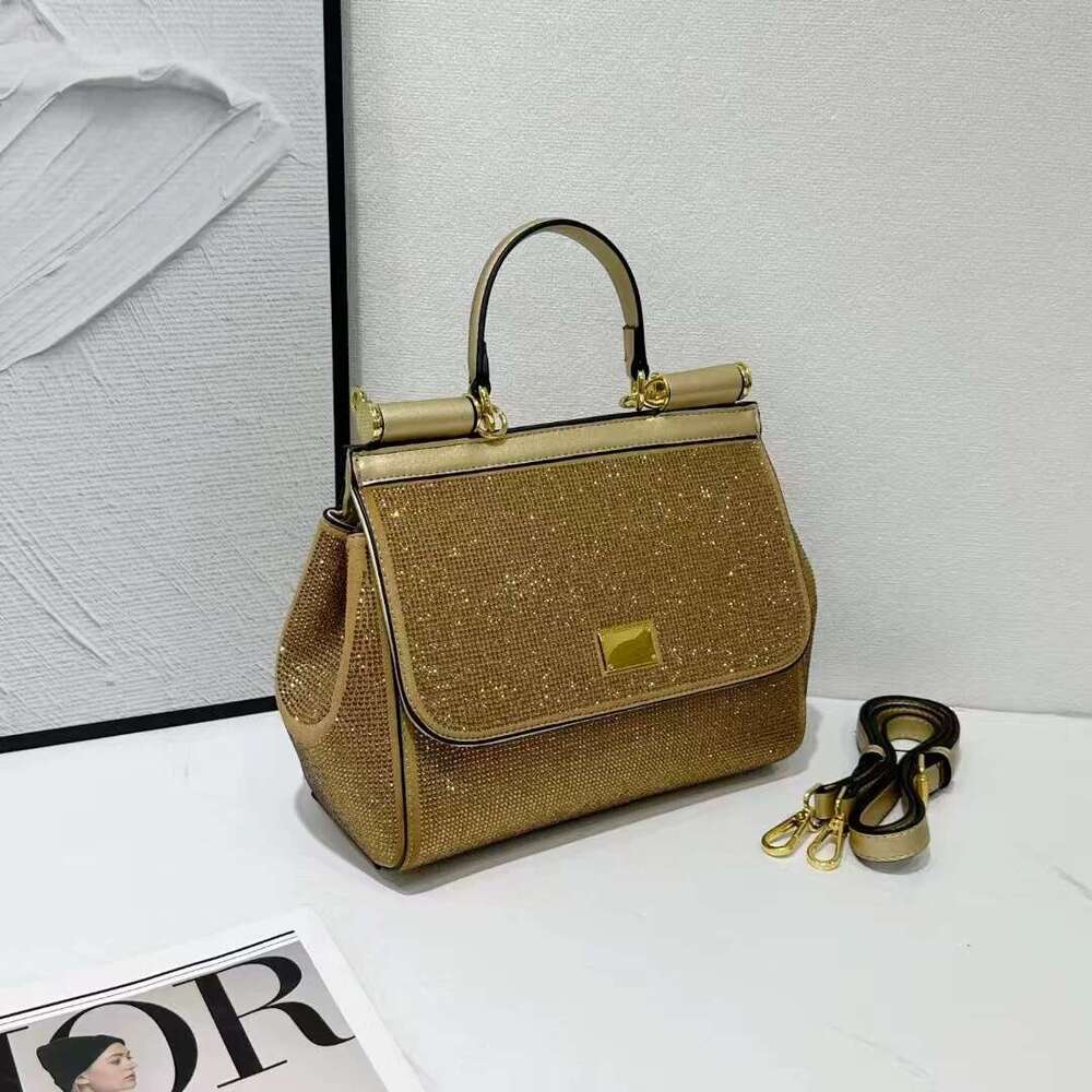 Handbag with High-End Fashion Diamonds for Women 2025 New Light Luxury Versatile Shoulder Crossbody Bag Trend