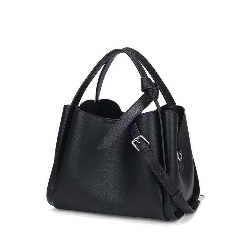 Handbag Basket COCIO Color-Block for Women 2024 New High-End Fashion Casual Tote Shoulder Crossbody Bag