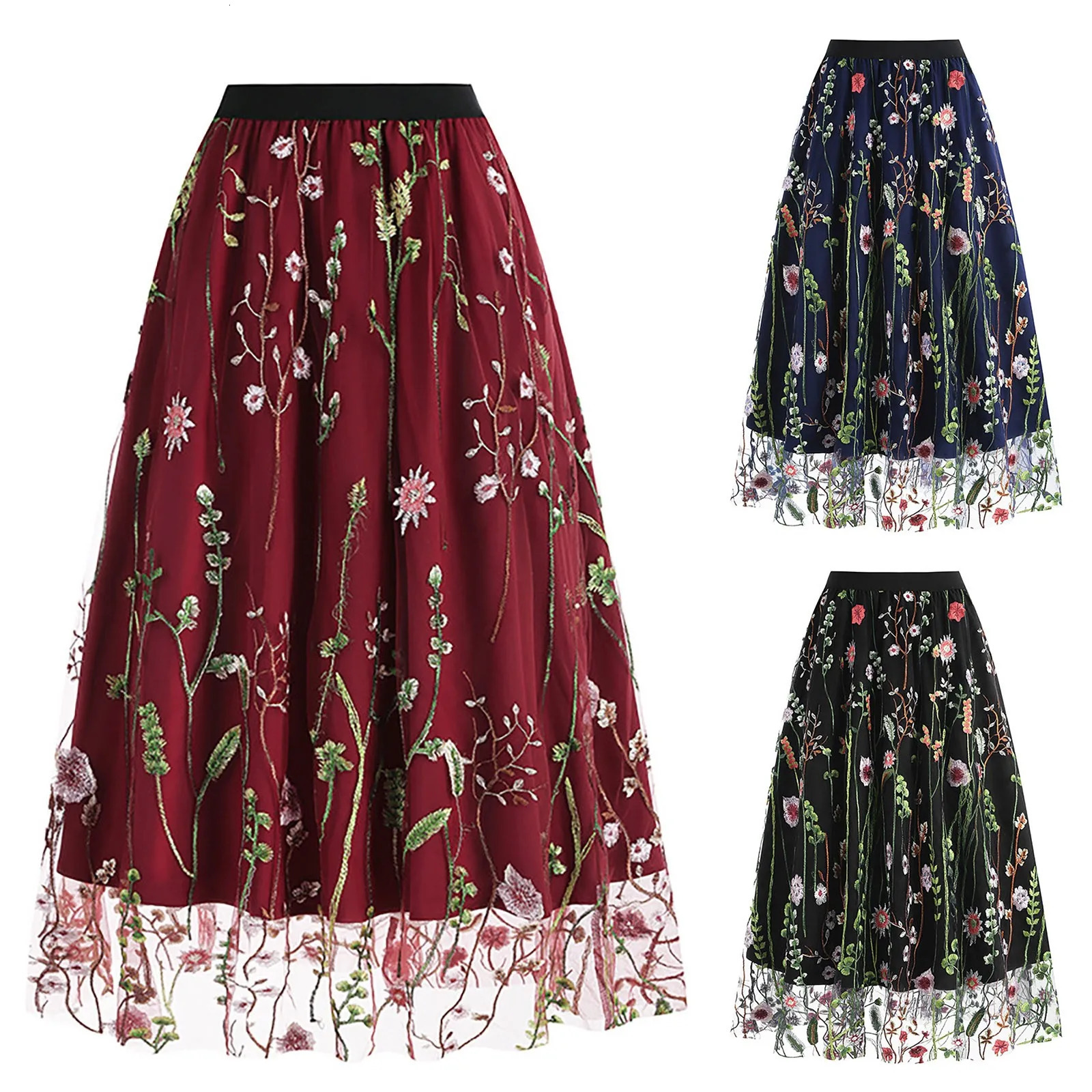Split Print Lace Wrap Y2k Skirt Holiday Women High Waist Bodycon Irregular Beach Skirts Female 250610A
