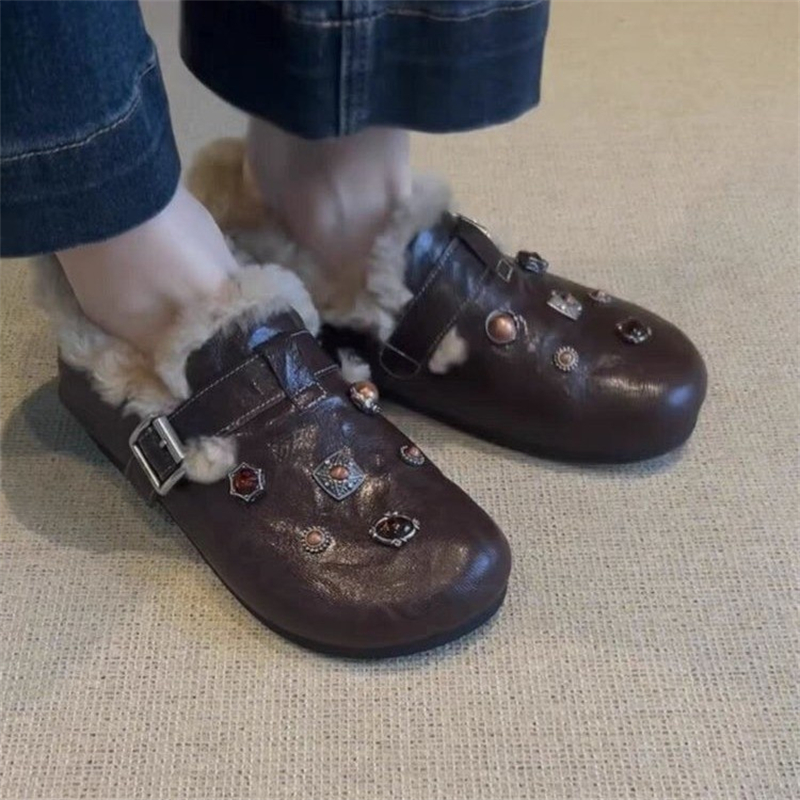 hot Free shipping designer Casual Shoes for woman winter vintage trainers versatile casual keep warm comfortable Snow boots