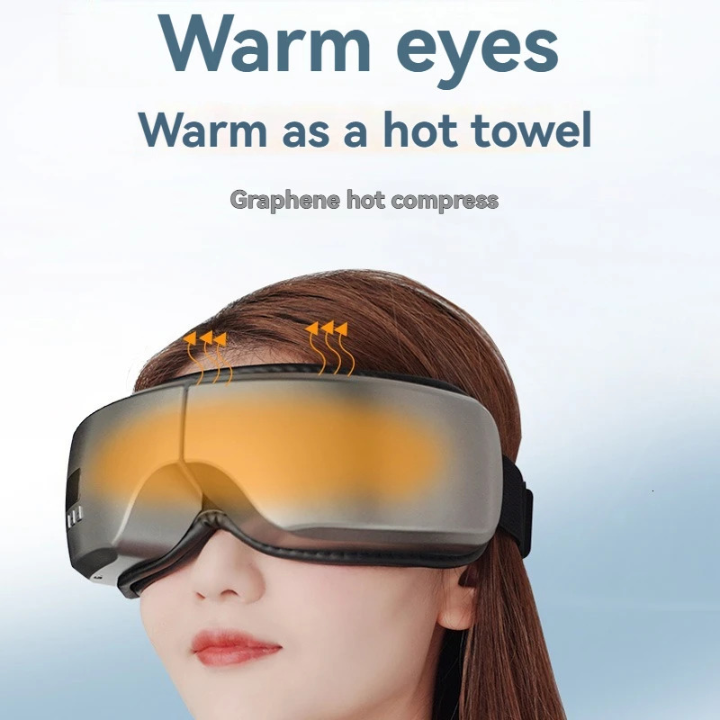 Frequency Vibration Bluetooth Music Compress Eye Mask Compress Eye Protector Relieves Fatigue Lntelligent Air Pressure M 250612