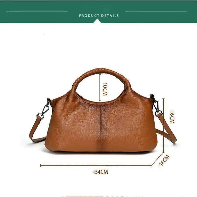Designer Bag MOTAORA Large Capacity Women S Genuine Leather Handbag Casual Woman Tote Bag Soft Designer Solid Ladies Handbags New