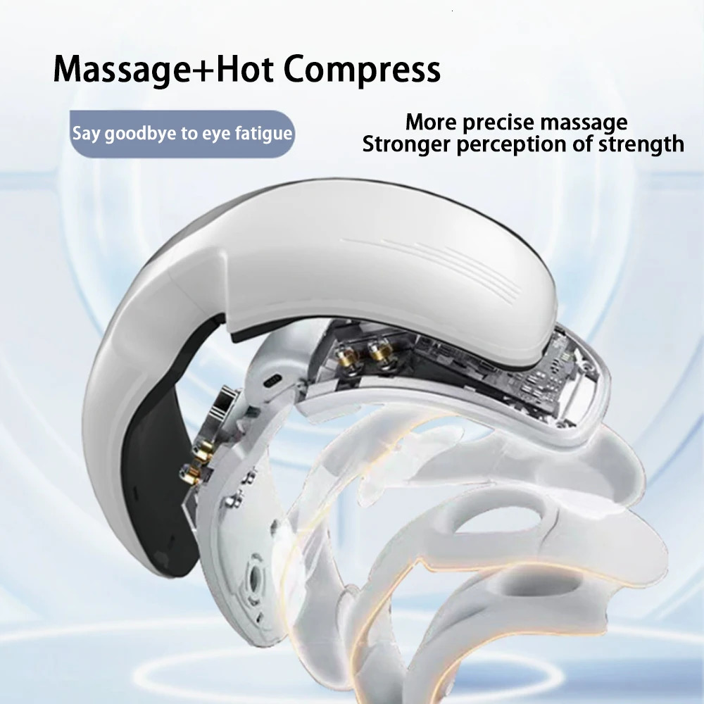 ES200 Intelligent Constant Temperature Eye Massage Device Wireless Bluetooth Music 3D Airbag Massage Relieves Eye Fatigue 250612
