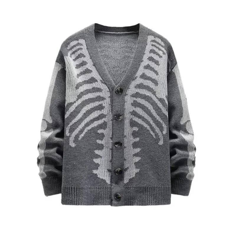 Women Knitted Sweaters Cardigan Haruku Autumn Winter V-Neck Button Coats Casual Long Sleeve Outerwear Lady Vintage Knitwear