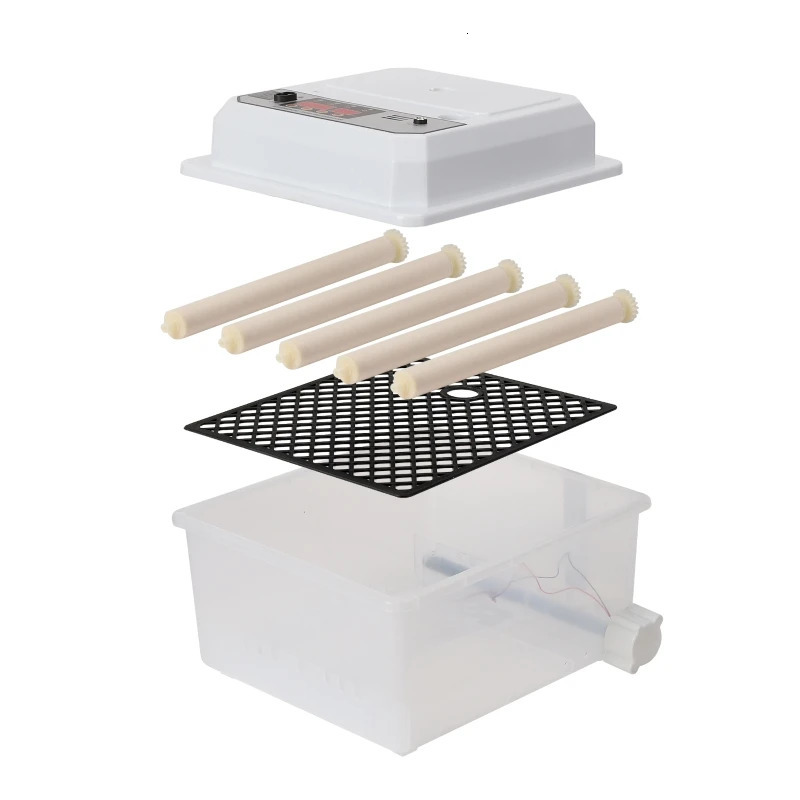 16 Eggs Incubator Dual Electric Egg Turning Farm Poultry Fully Automatic Mini Household Brooder For Chicken Goose Duck Bird 250613