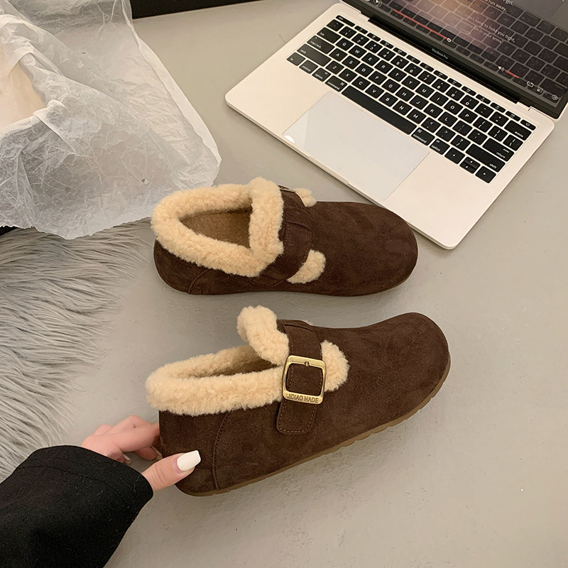 hot Free shipping designer Boots for woman cotton shoes winter keep warm plush Fashion Boots casual platform brown coffee snow boots