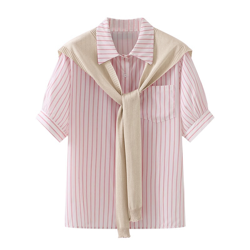 K1028 Solid color shawl outerwear 2025 new spring and autumn fashion knitted shoulder Korean air-conditioned room neck protection false collar scarf