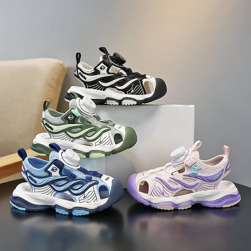 Summer Shoes for Kids Breathable Sports Sandals for Children Boys Girls Casual Outdoor Walking Shoes Quick-dry Beach Sandal 250614