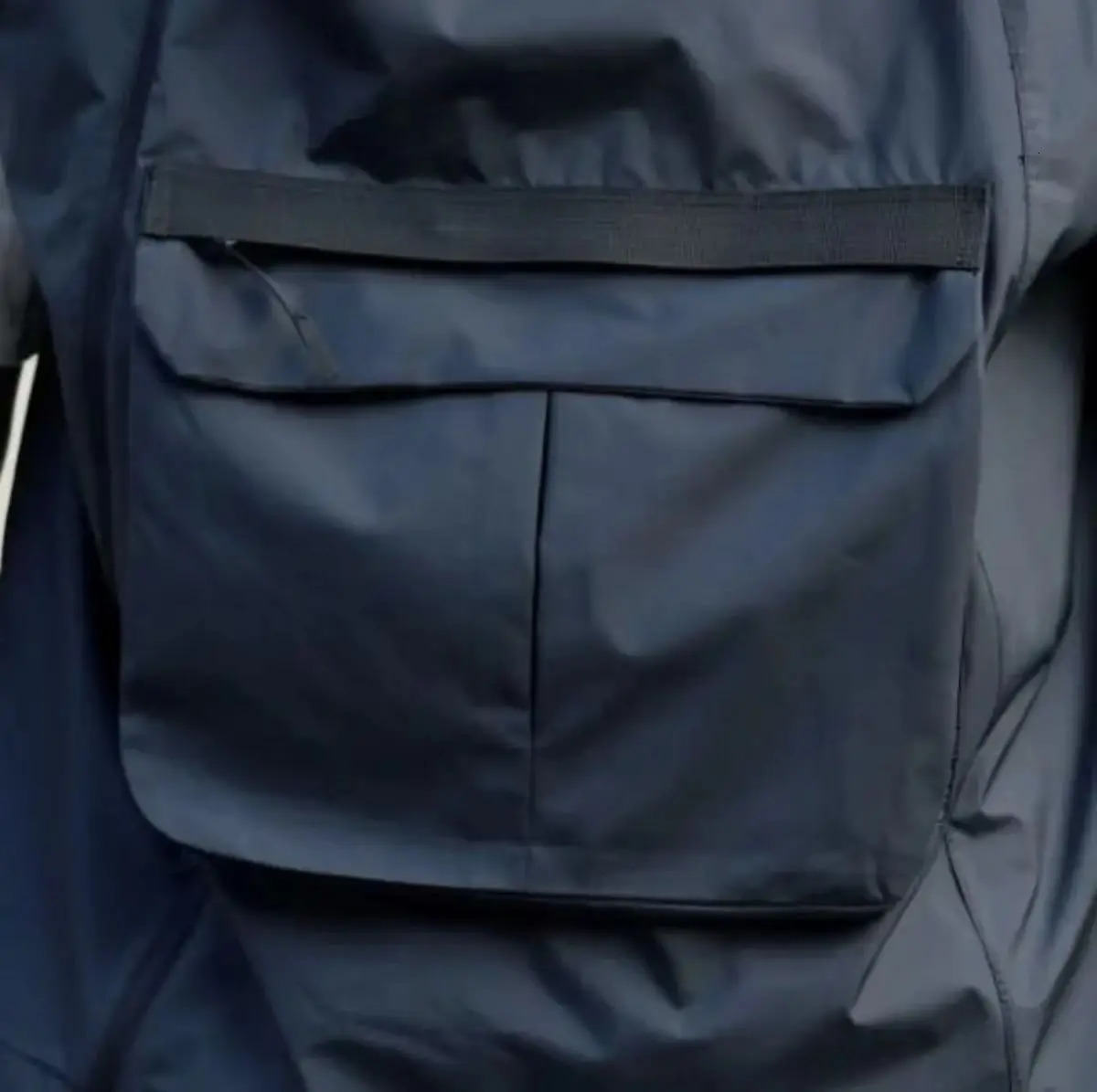 Functional Style Men Hooded Vest Large Pocket Zipper Sleeveless Coat Fashion Sports Tank Tops Vintage Casual Hoodie Streetwear 250614