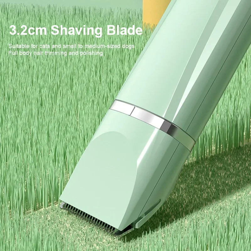 4-in-1 Multi-functional type c charge Dog Clippers Cordless pet Shaver Clippers Trimmers Low Noise Pet Grooming Tools 250614