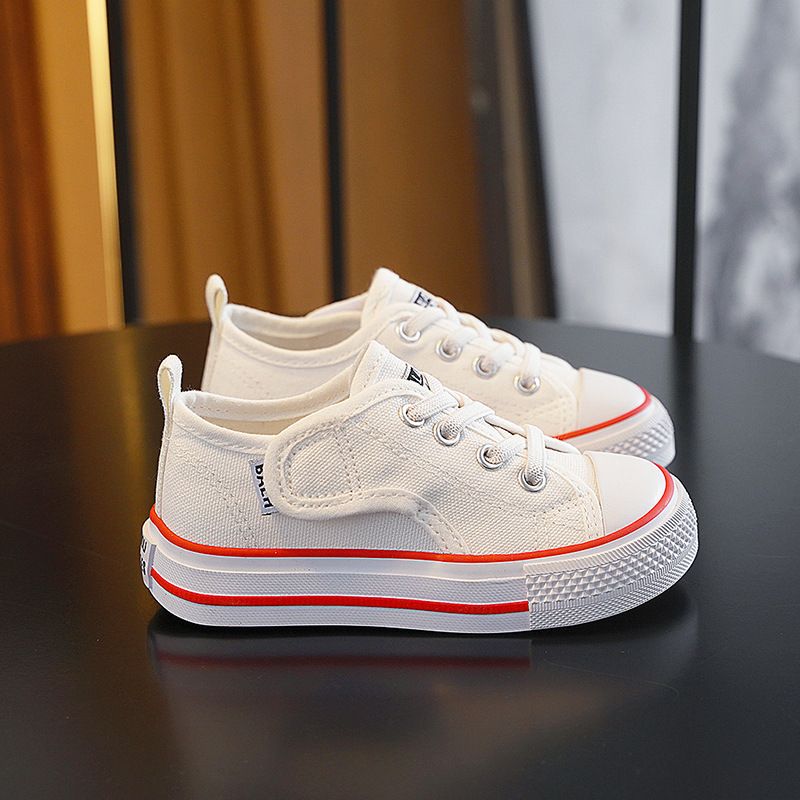 Kids Canvas Sneakers for Toddler Sport Casual Shoes Fashion Youth Children Flats Canvas Shoes Cutefeet Boys Girls Kids Loafers Large Sizes 20 - 37