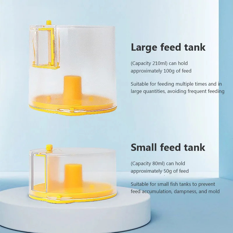 Automatic Fish Tank Feeder Intelligent Timing Automatic Feeder Aquarium Goldfish Feeder Large Capacity Goldfish Aquarium Feeder 250624ww