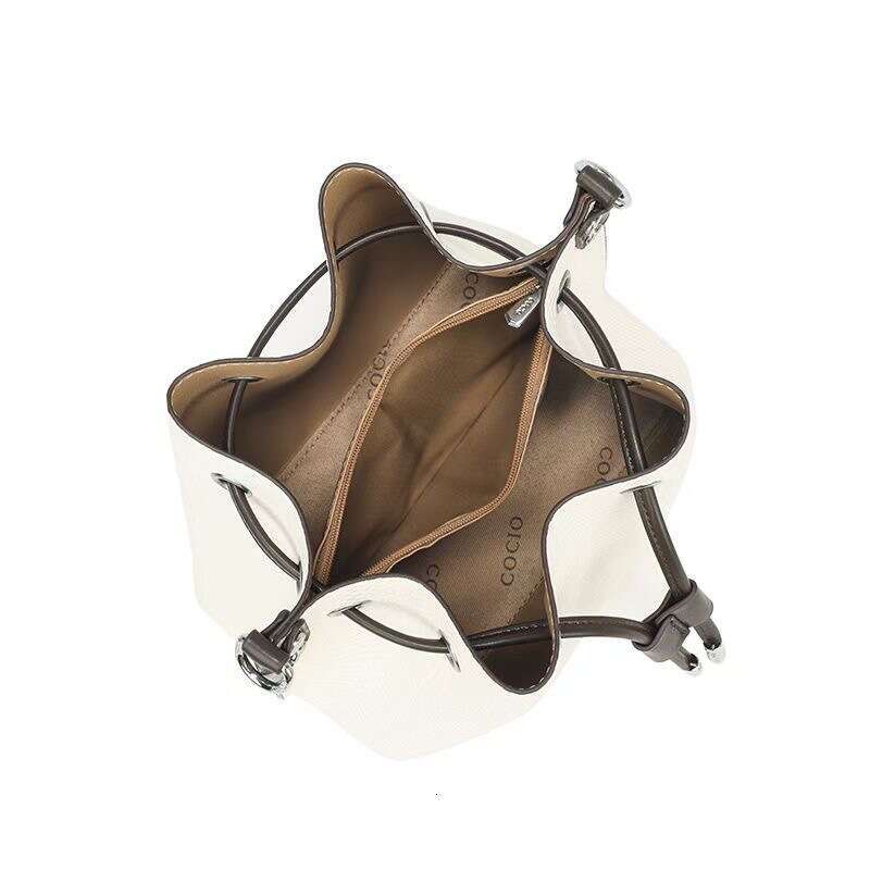 for Bucket COCIO Color-Block Women 2024 New Niche Fashion Underarm Casual Korean Style Shoulder Crossbody Bag