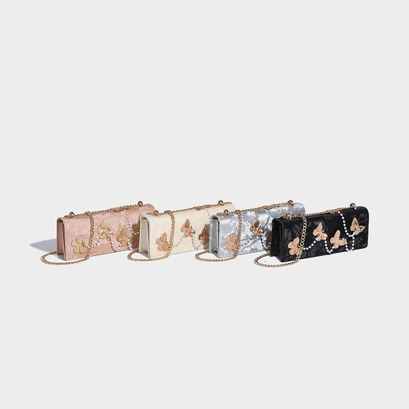 Design handbag Shoulder bag women's New Fashion Versatile Underarm High-End Sweet Chain Bag