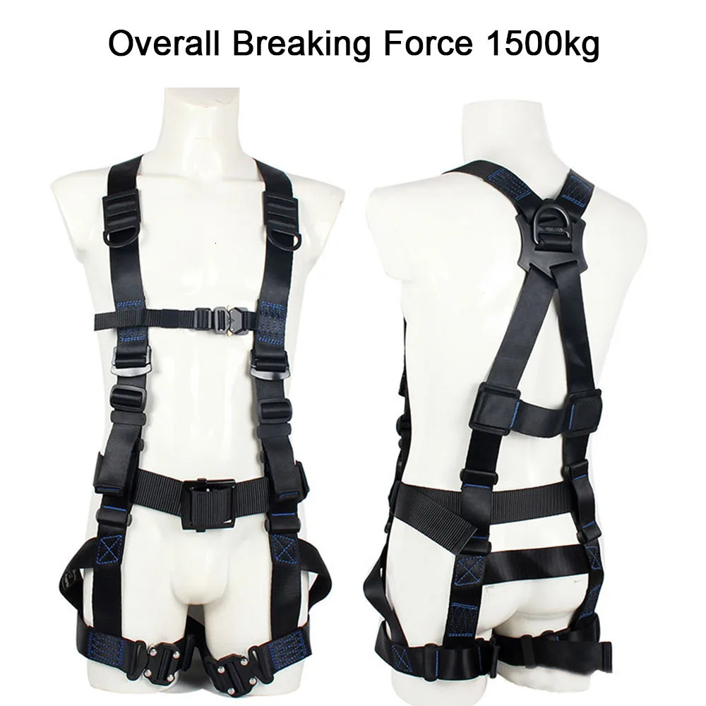 Highaltitude Work Harness Five Point Safety Belt Outdoor Rock Climbing Training Electrician Construction Protective Equipment 250611