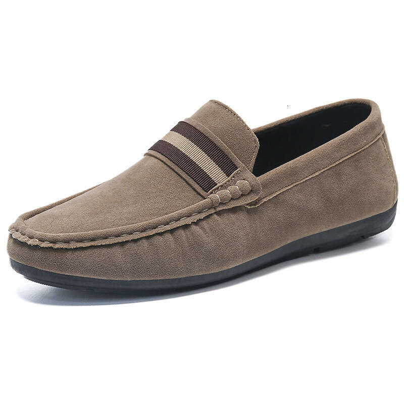 Slip-On hot Lazy Fashion Round Toe Large Size Men's Loafers Casual Shoes