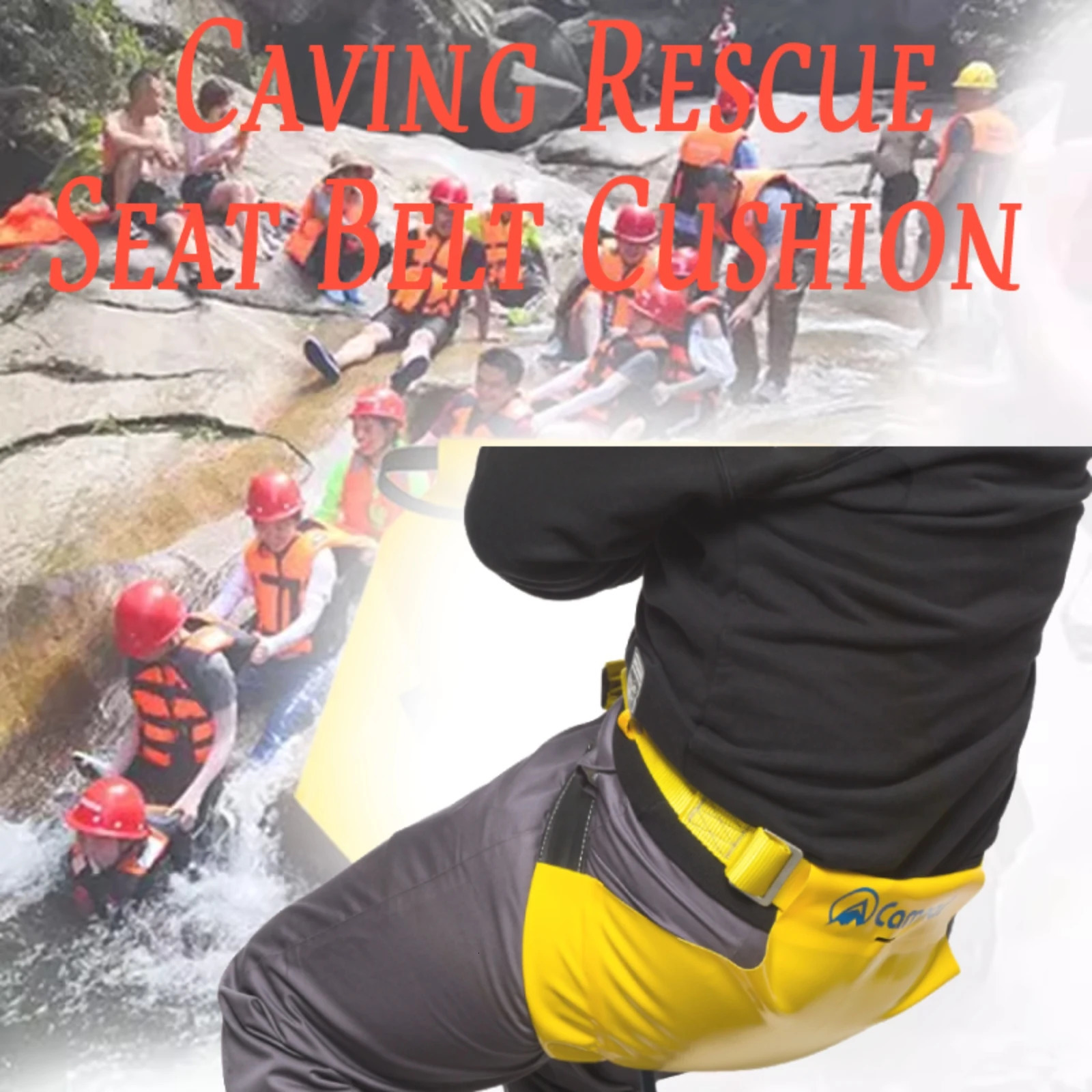 Rock Climbing Safety Outdoor Harness Seat Belt Cushion Caving Rescue Rappelling Protector Exploration Equipment 250611