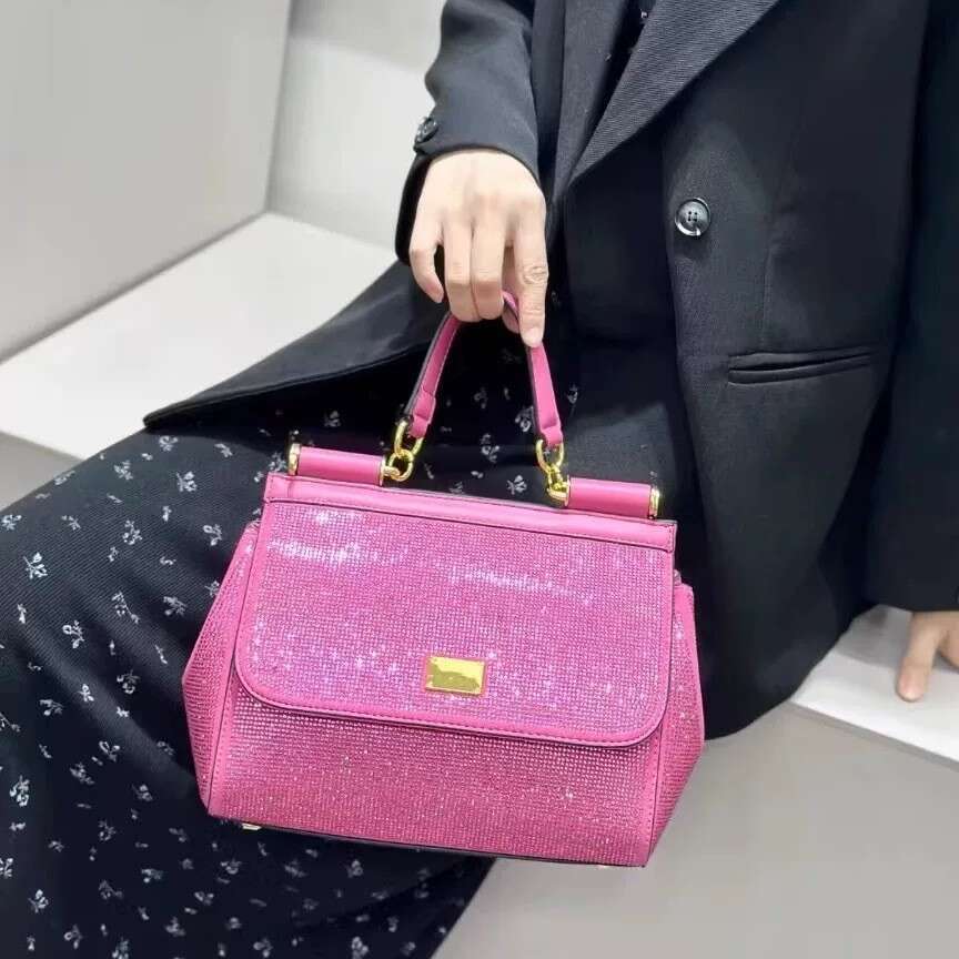 Handbag with High-End Fashion Diamonds for Women 2025 New Light Luxury Versatile Shoulder Crossbody Bag Trend