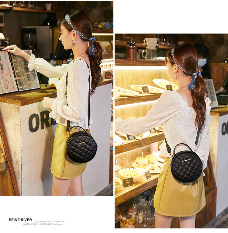 Free Shipping 2025 New Designer Bag Fashionable And Casual High-quality Shopping Bag Trendy And Niche Circular Single Shoulder Handbag