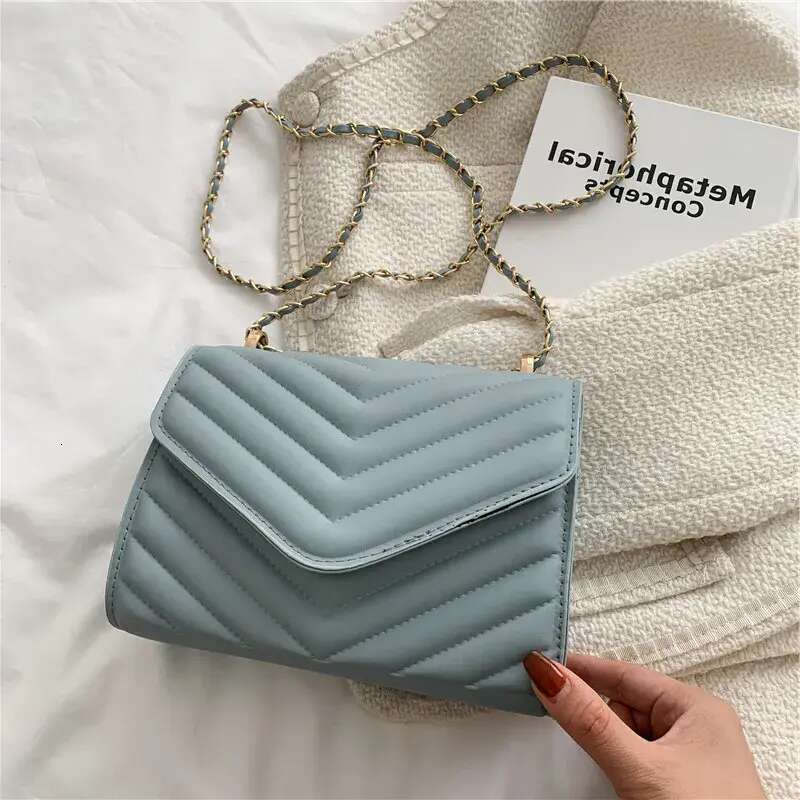 Designer Shoulder Bag Free Shipping Womens New Minimalist Design Trendy Chain Crossbody Casual Small Square Free shipping