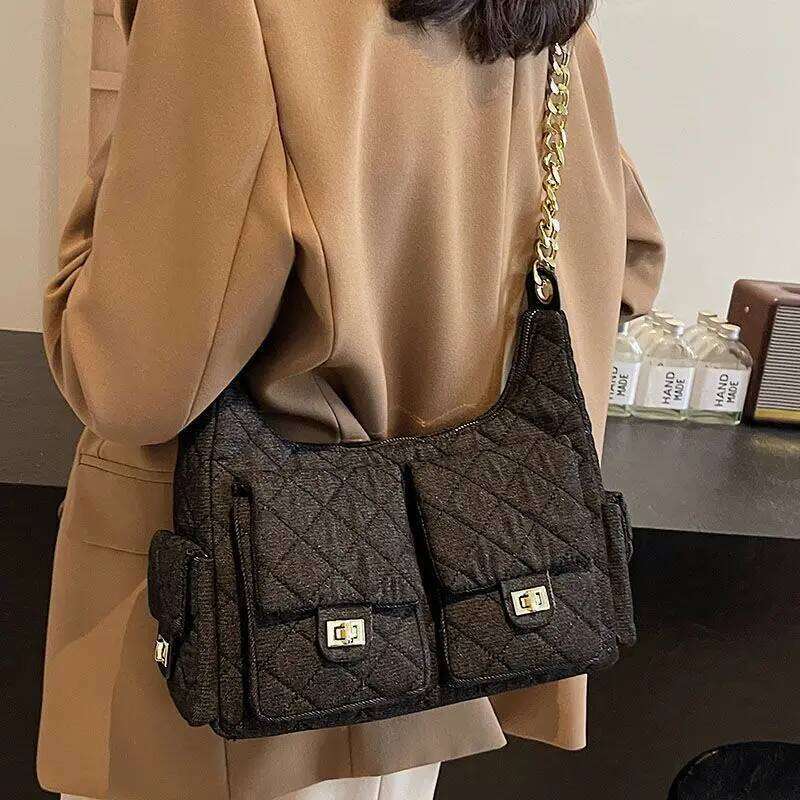 Woman Shoulder Clutch For Women Women's Handbag Shopper Side Sling Beach School Bag Bags