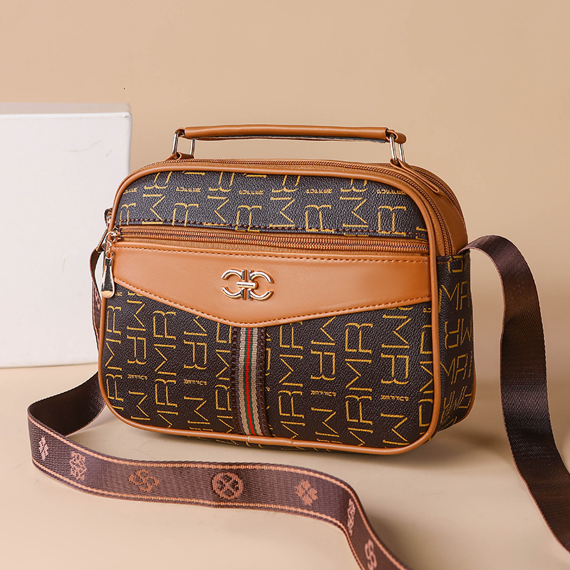 Free Shipping 2025 New Designer Bag Casual High-quality Shopping Bag Large Capacity Handbag Women's Multi-layer Single Shoulder Handbag