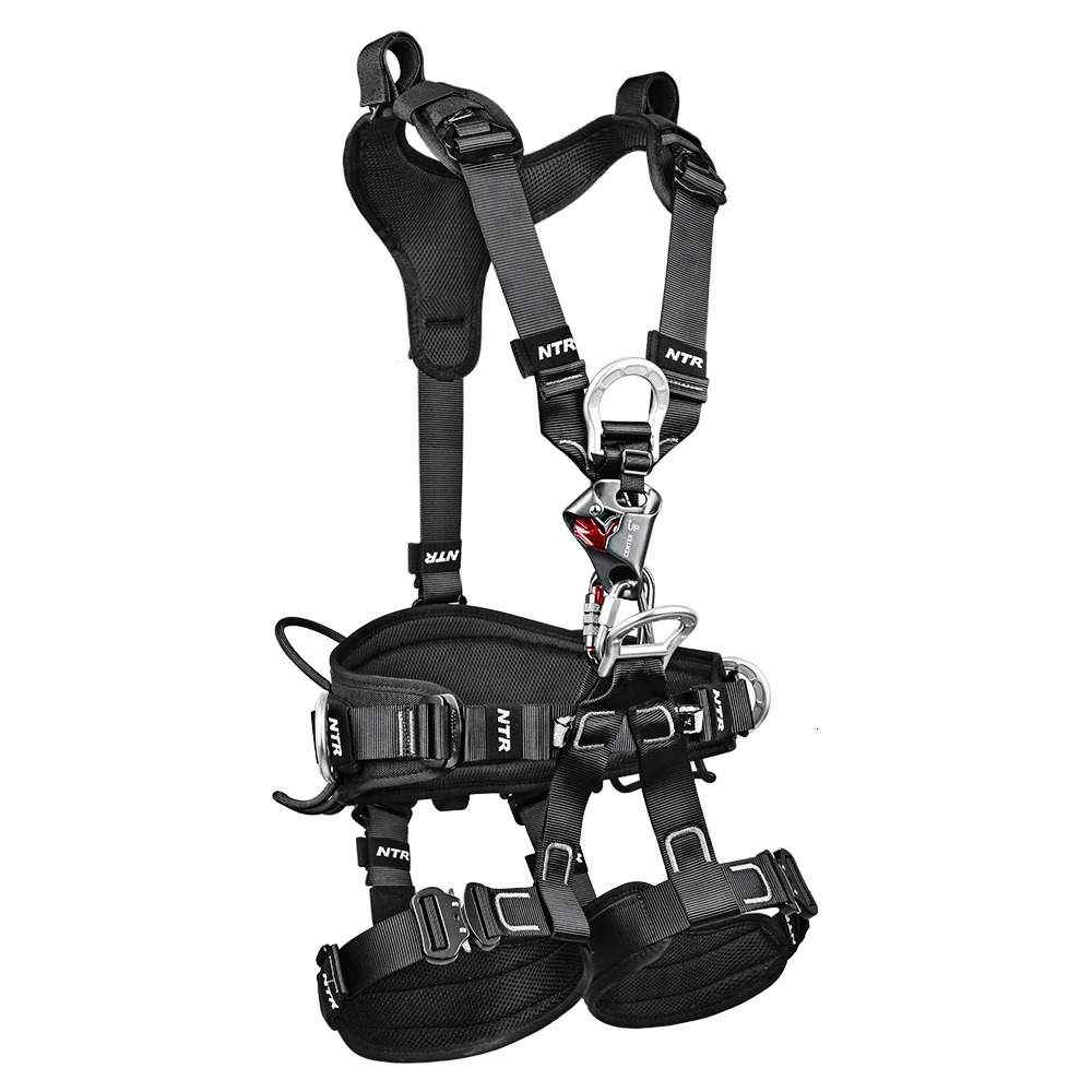 Rescue Harness Rope Access Work at Height Climbing Rigging Abselling Rappelling Full Body Fall Arrest Equipment 250611