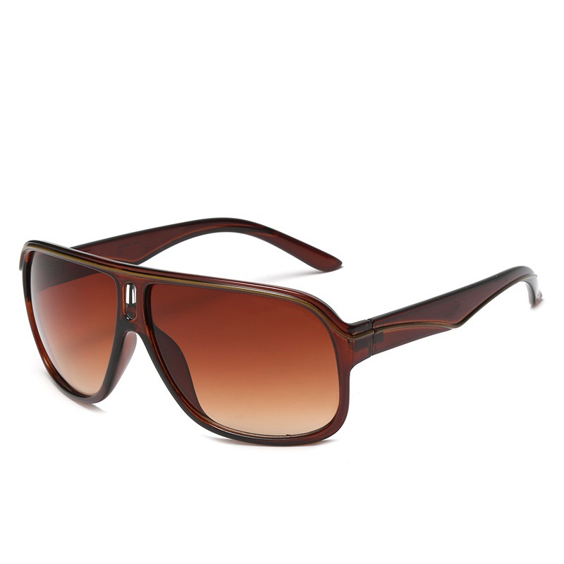 Designer Sunglasses For Women Men Fashion Sunglasses Luxury Polarized Lens Goggle Pilot PC Frame Oversized UV400 Eyewear Luxury Style Sunglasses DP322