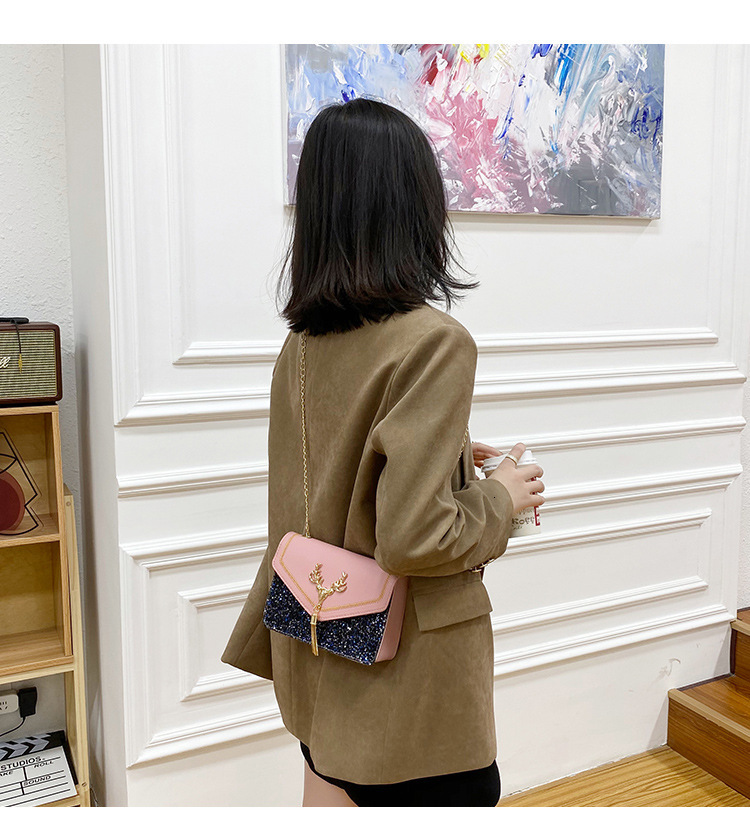 Free Shipping 2025 New Designer Bag Casual Boutique Shopping Bag Square Tassel Sequin Phone Bag Women's High-end Trendy Handbag