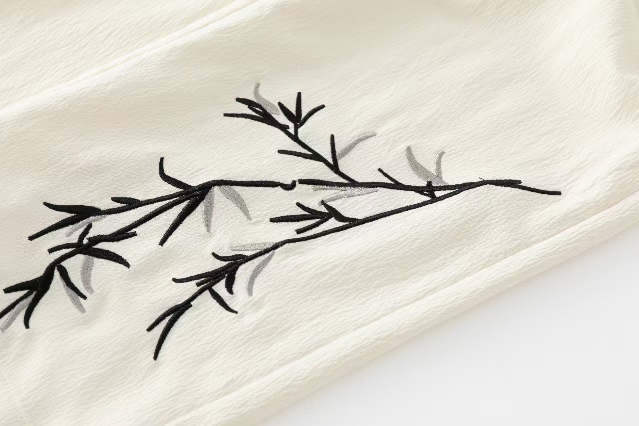 2025 New Style Casual Pants for Men and Teenagers, Embroidered Straight-Leg Pants, Sports Loose Long Pants